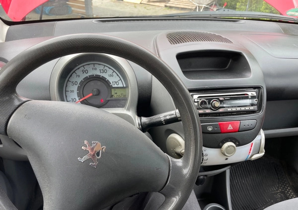 Peugeot 107 cena 7900 przebieg: 140000, rok produkcji 2008 z Gniewkowo małe 92